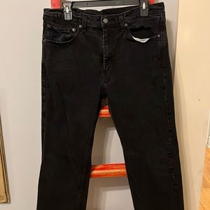 Levi’s 505 Black Jeans Straight 36/32